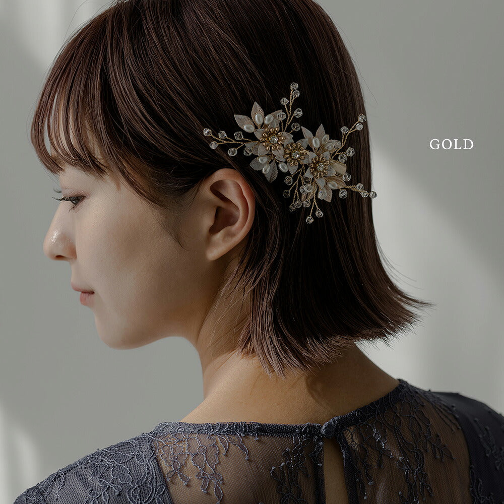 550077 ブロッサムパールヘアクリップ