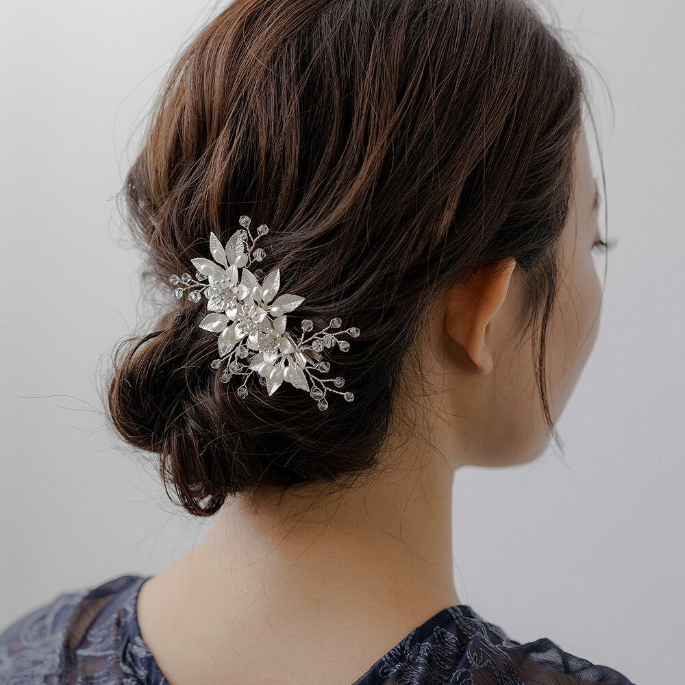 550077 ブロッサムパールヘアクリップ