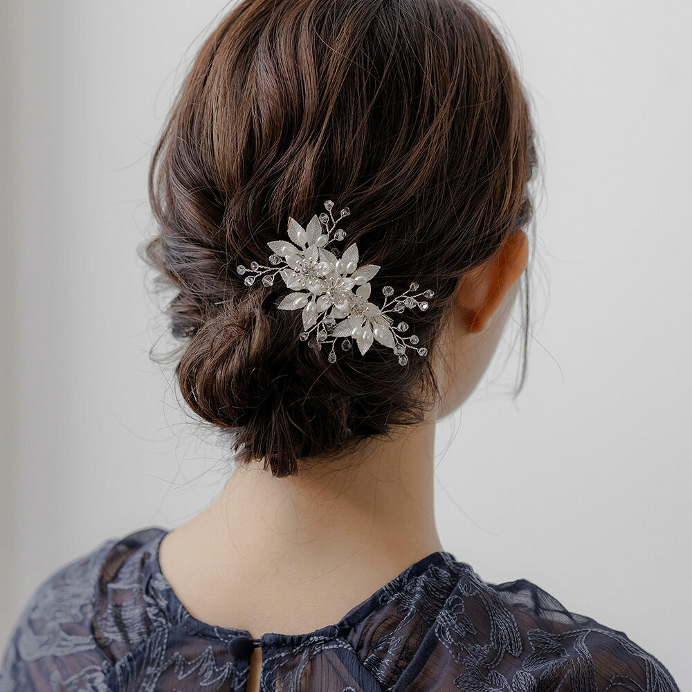 550077 ブロッサムパールヘアクリップ