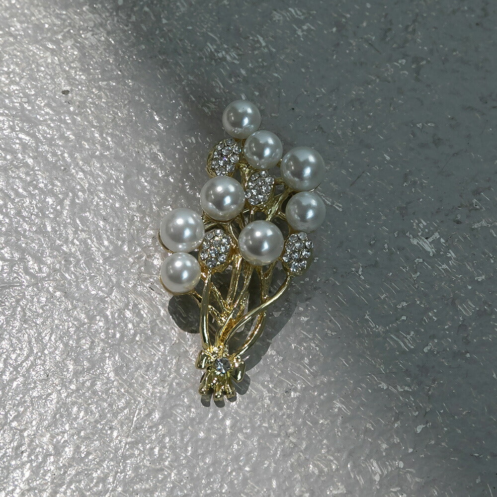 550114 パールブーケブローチ