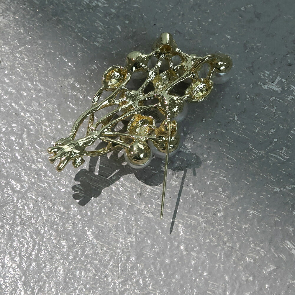 550114 パールブーケブローチ