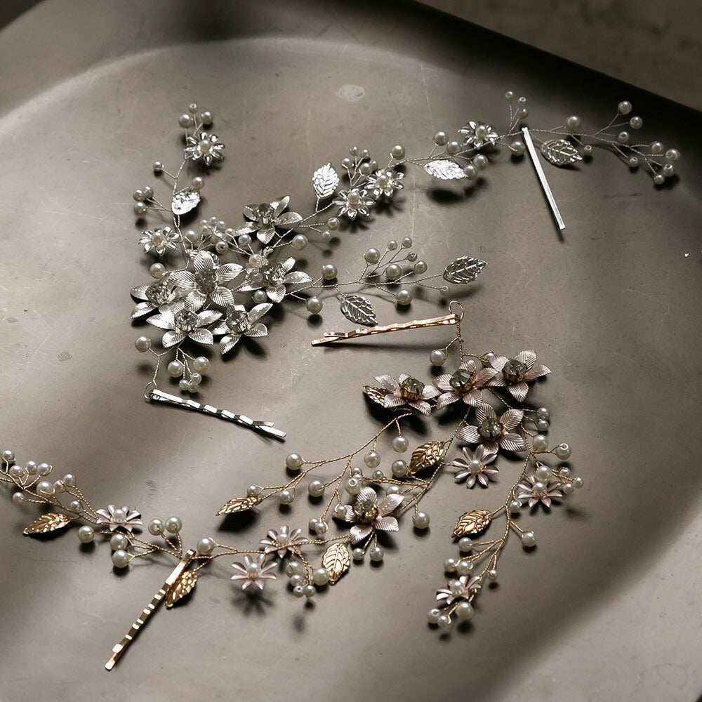 550127 ナチュラルフローガーベラヘッドドレス