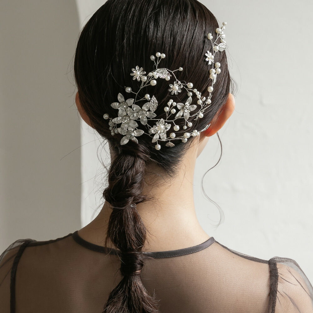 550127 ナチュラルフローガーベラヘッドドレス