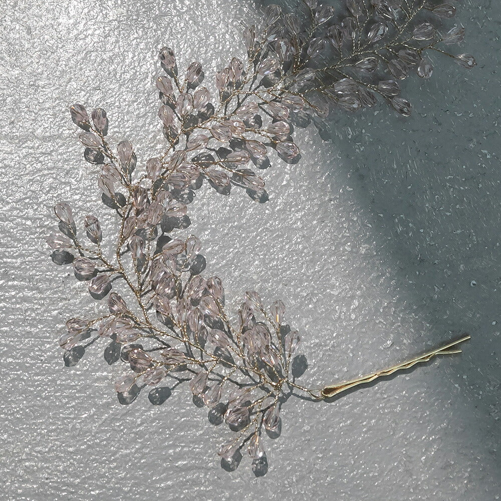 550128 カスミソウクリスタルヘッドドレス