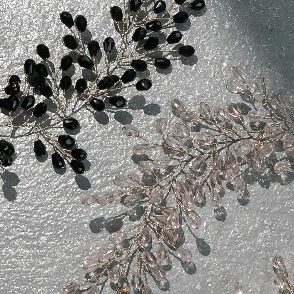 550128 カスミソウクリスタルヘッドドレス