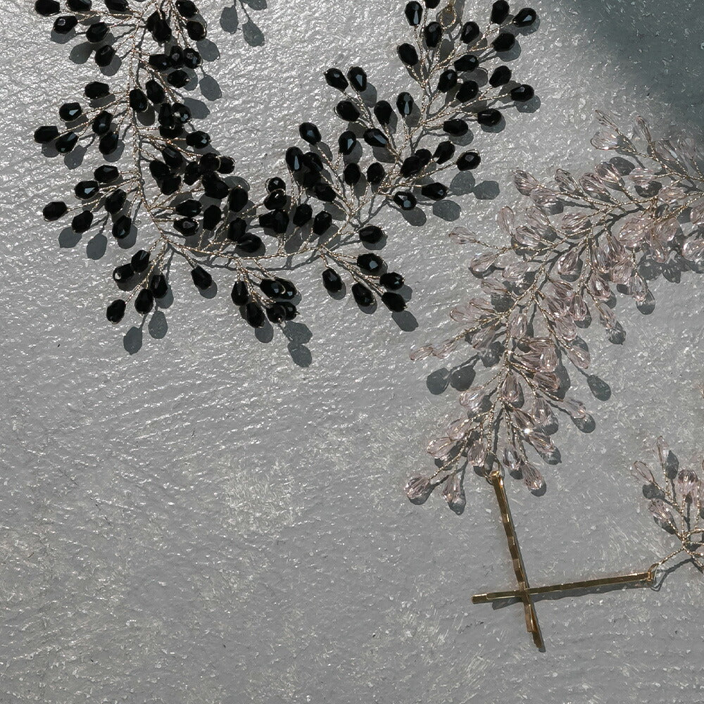 550128 カスミソウクリスタルヘッドドレス