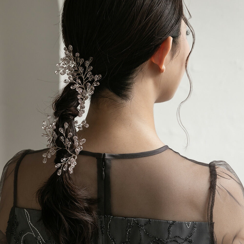 550128 カスミソウクリスタルヘッドドレス