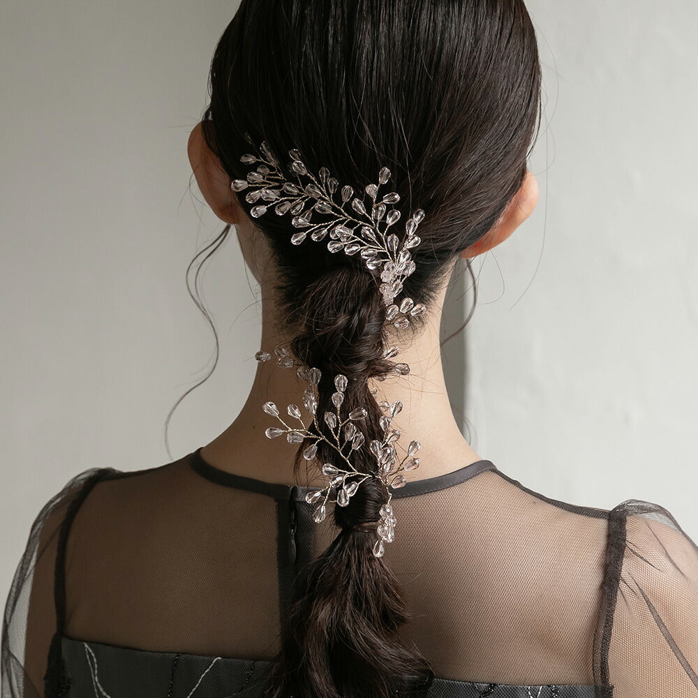 550128 カスミソウクリスタルヘッドドレス