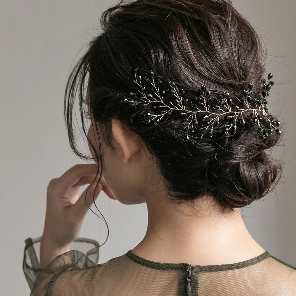 550128 カスミソウクリスタルヘッドドレス