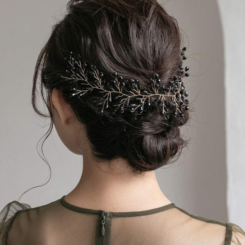 550128 カスミソウクリスタルヘッドドレス