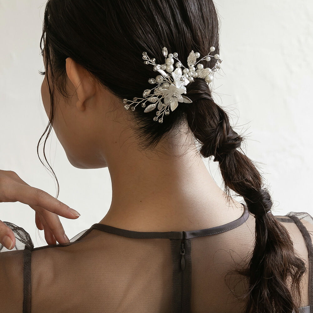 550129 エレガントフラワーUピン5点セット