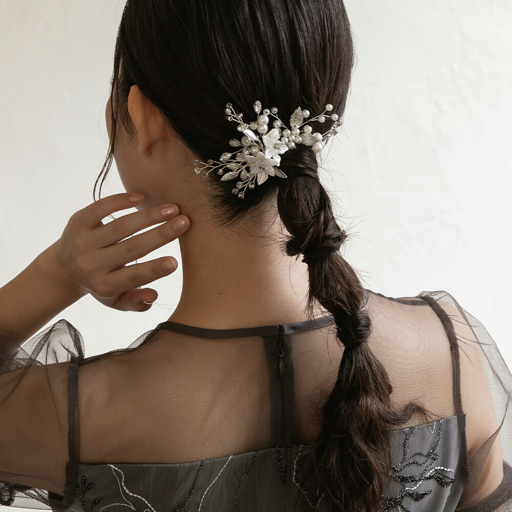 550129 エレガントフラワーUピン5点セット