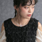550155 ドロップパールビジューネックレス