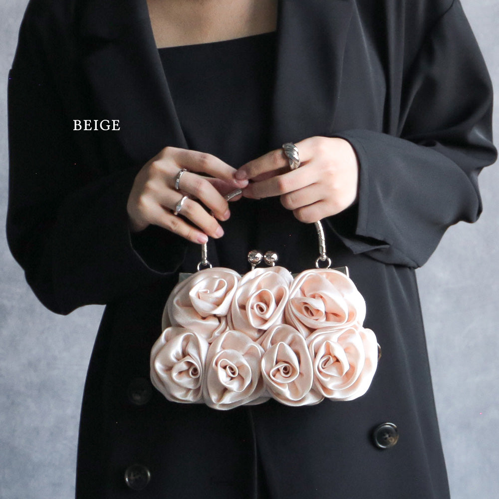 900029 ローズハンドバッグ