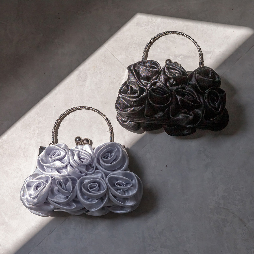 900029 ローズハンドバッグ