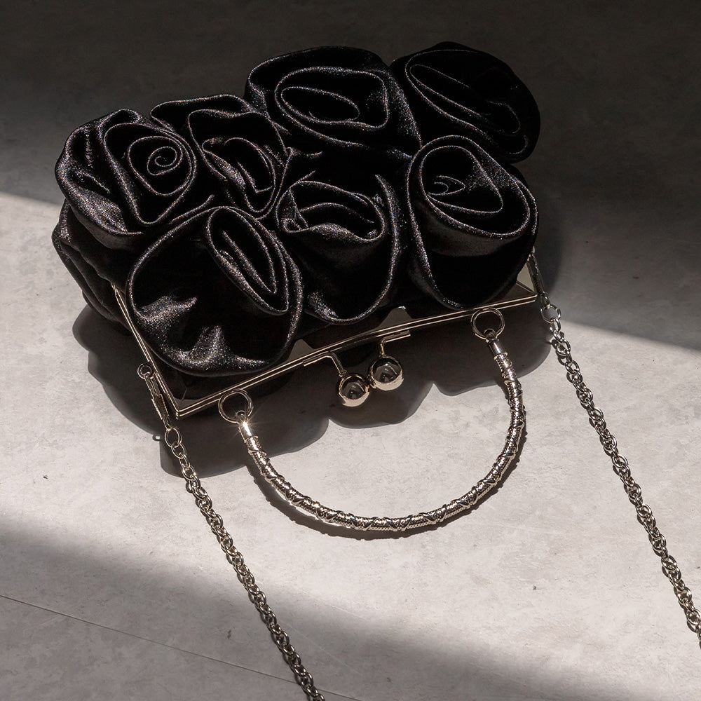 900029 ローズハンドバッグ