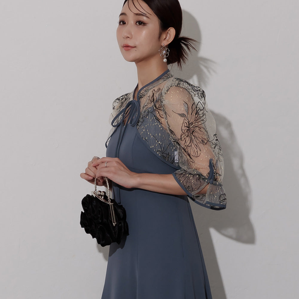 900029 ローズハンドバッグ