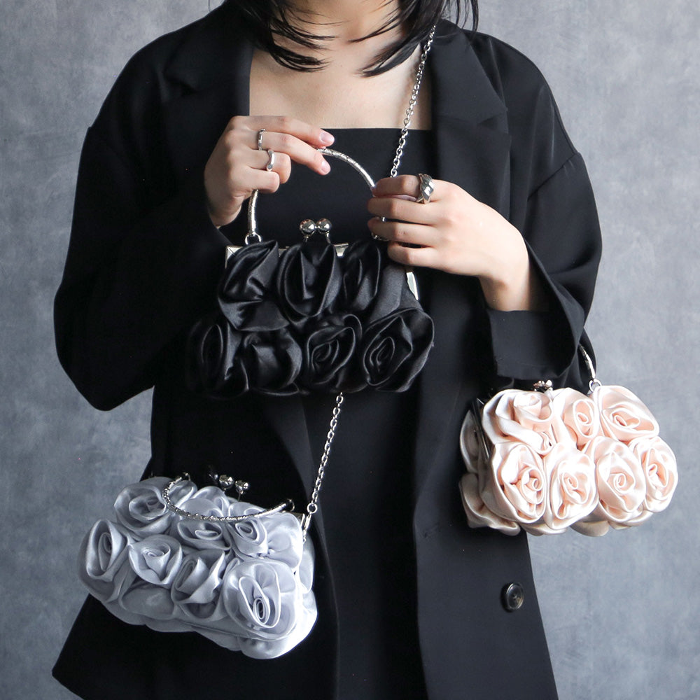 900029 ローズハンドバッグ