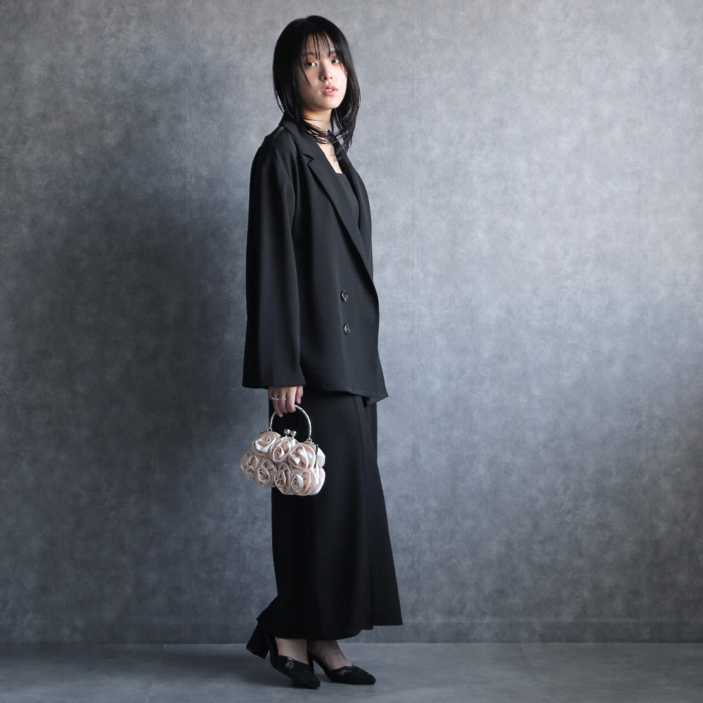 900029 ローズハンドバッグ