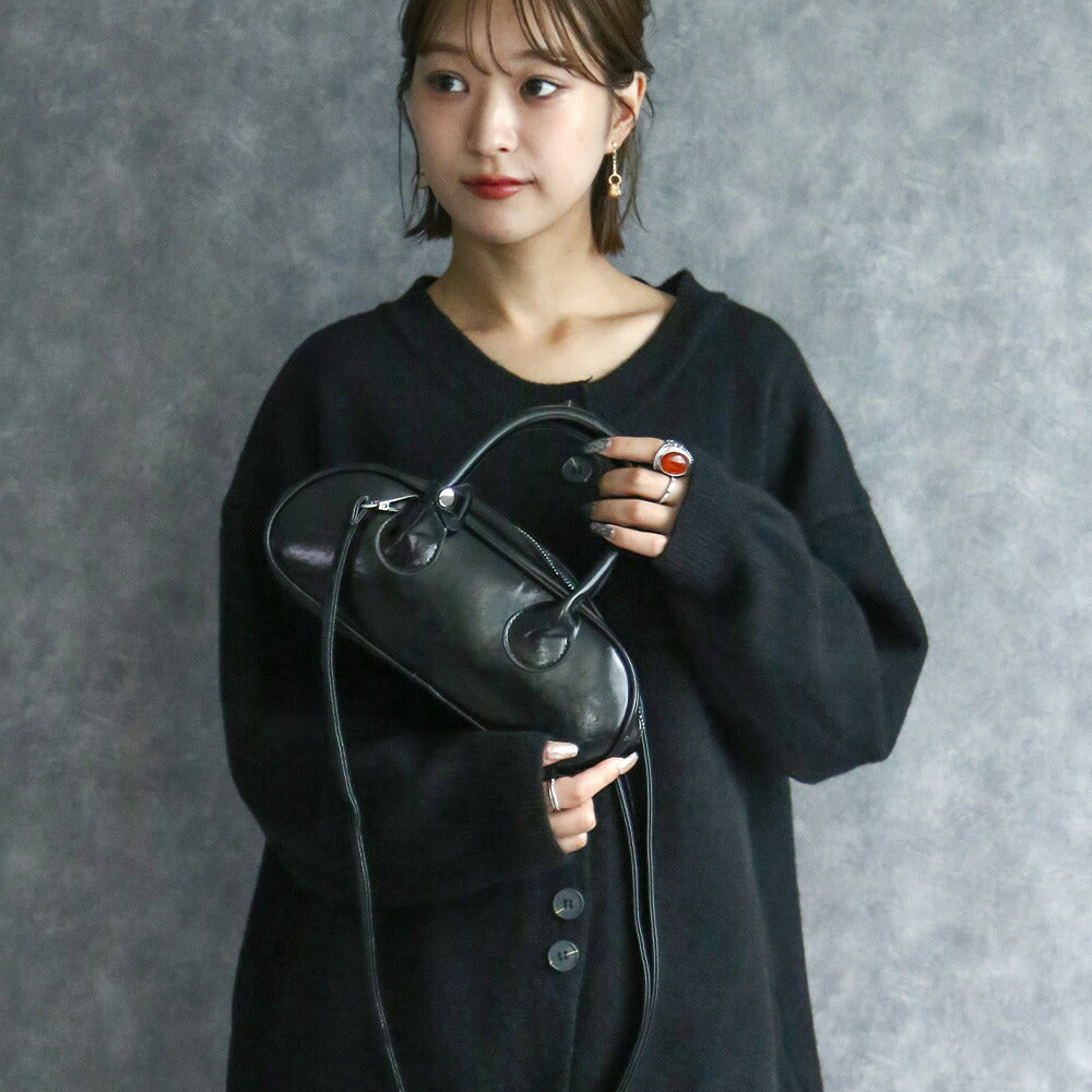 990005 オーバルミニボストンバッグ