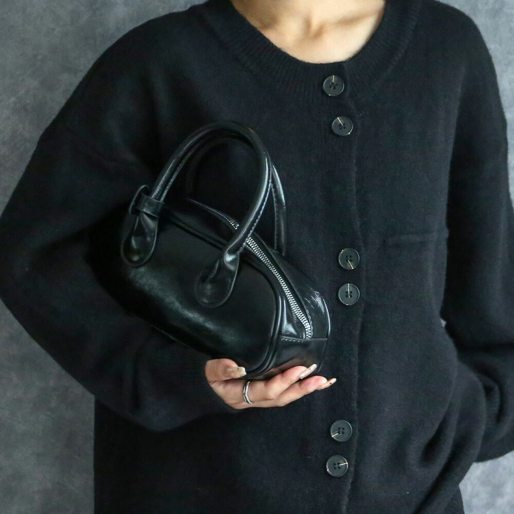 990005 オーバルミニボストンバッグ