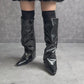 440012 ルーズフィットモードロングブーツ